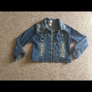 Distressed Jean Jacket